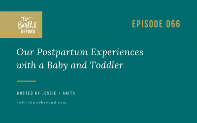 Episode 66: Our Postpartum Experiences with a Baby and Toddler