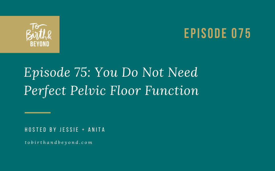 Episode 75: You Do Not Need Perfect Pelvic Floor Function
