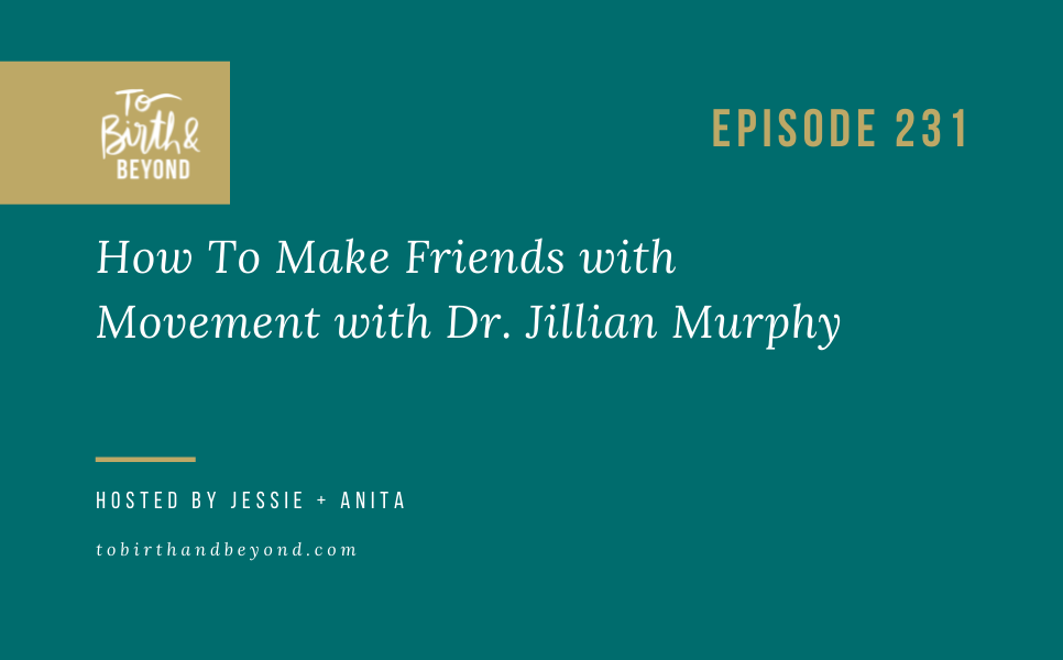 Episode 231: How To Make Friends with Movement with Dr. Jillian Murphy