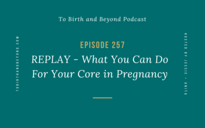 Episode 257: REPLAY – What You Can Do For Your Core in Pregnancy