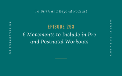 Episode 293: 6 Movements to Include in Pre and Postnatal Workouts