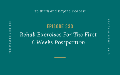 Episode 333: Rehab Exercises For The First 6 Weeks Postpartum